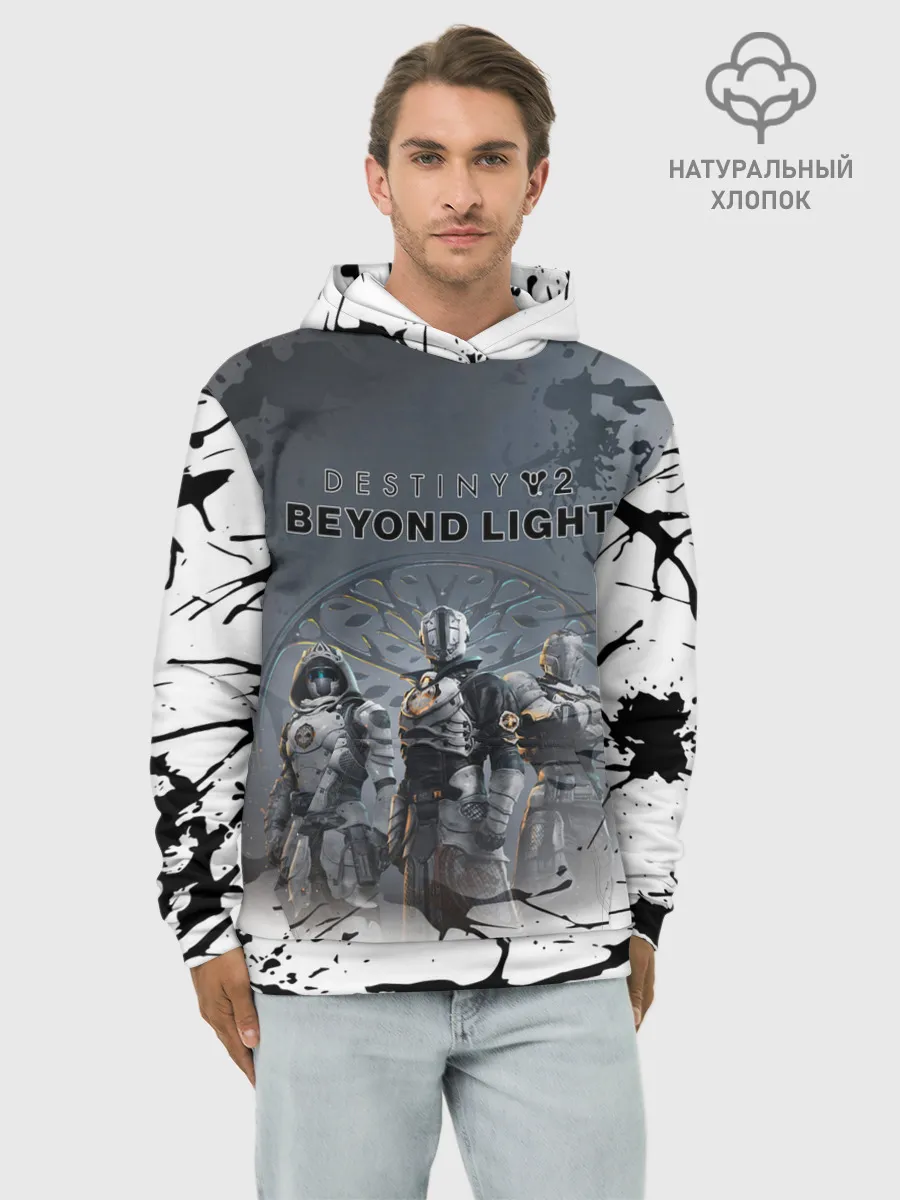 Худи мужской база хлопок / Destiny 2: Beyond Light