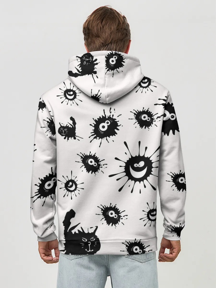 Худи мужской база хлопок / COVID-19