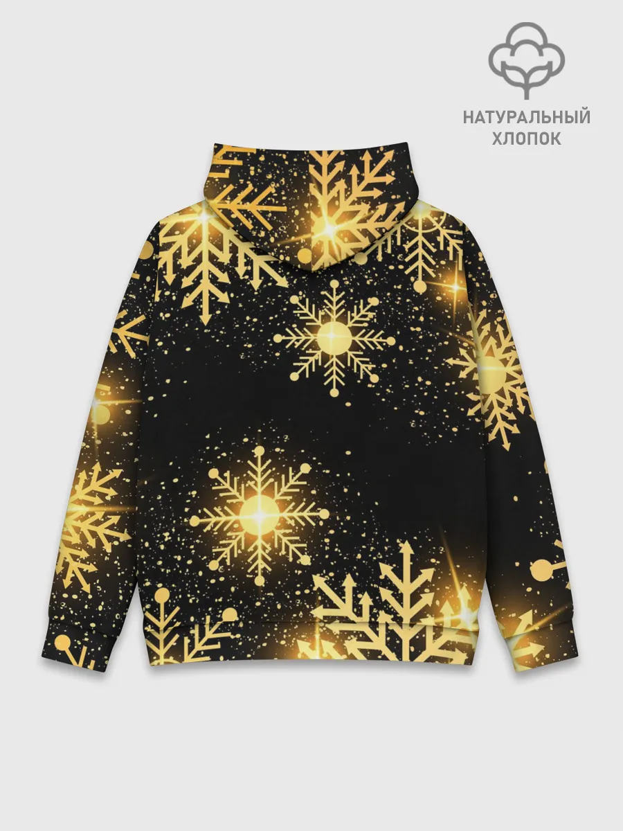 Худи мужской база хлопок / AMONG US НОВОГОДНИЙ