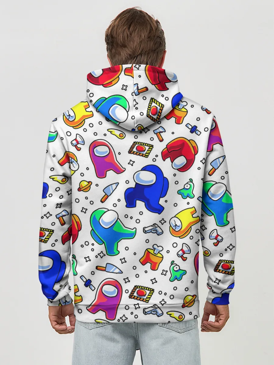 Худи мужской база хлопок / AMONG US