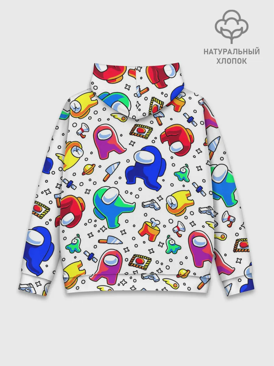 Худи мужской база хлопок / AMONG US