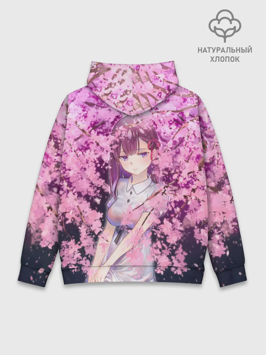 Худи мужской база хлопок / SAKURA