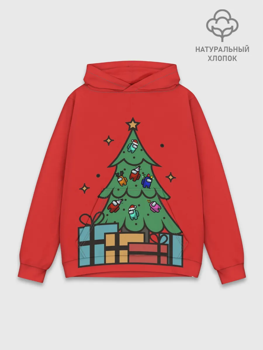 Худи мужской база хлопок / Among Us