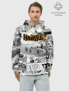 Худи мужской база хлопок / Haikyu
