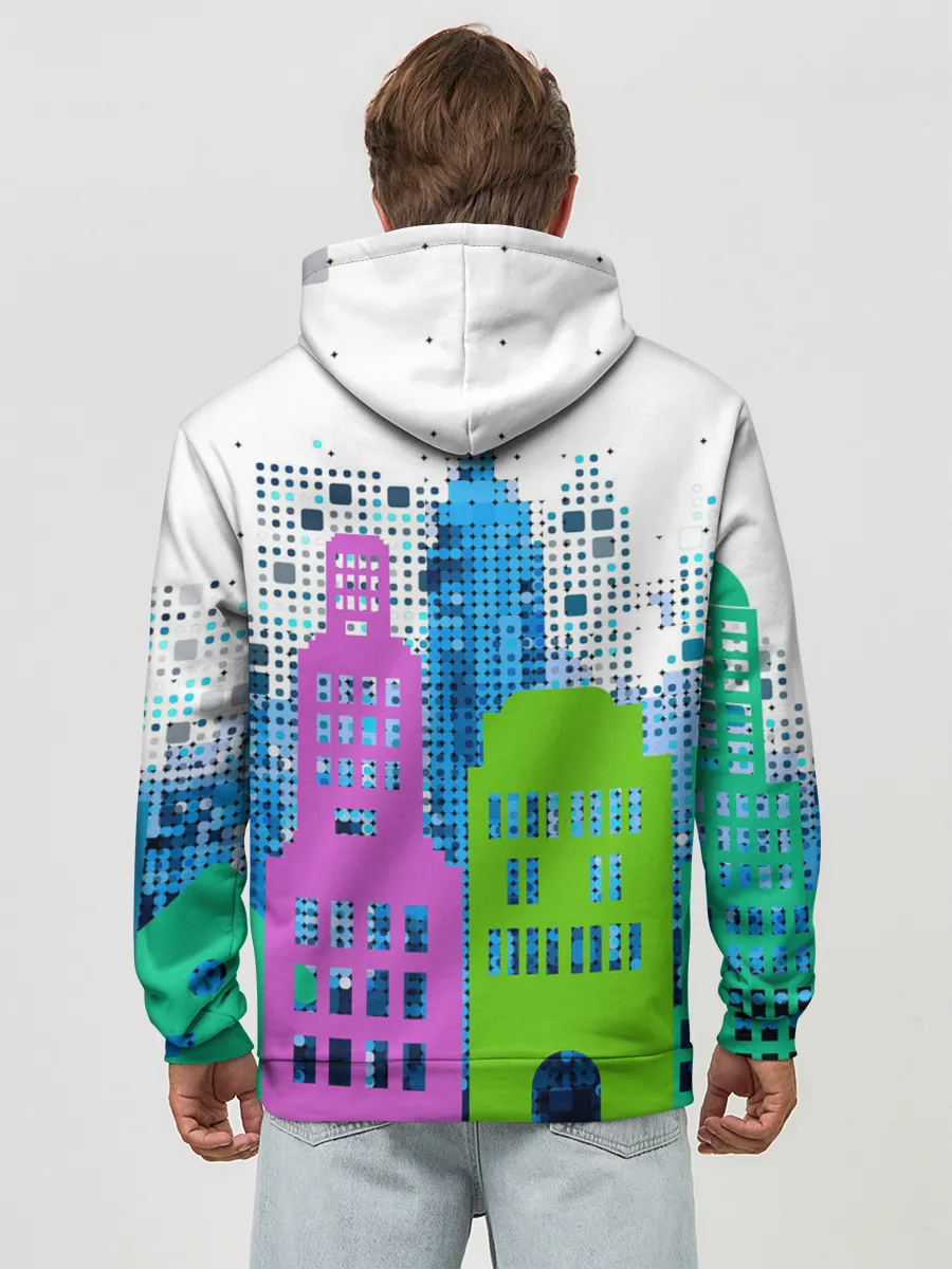 Худи мужской база хлопок / Город