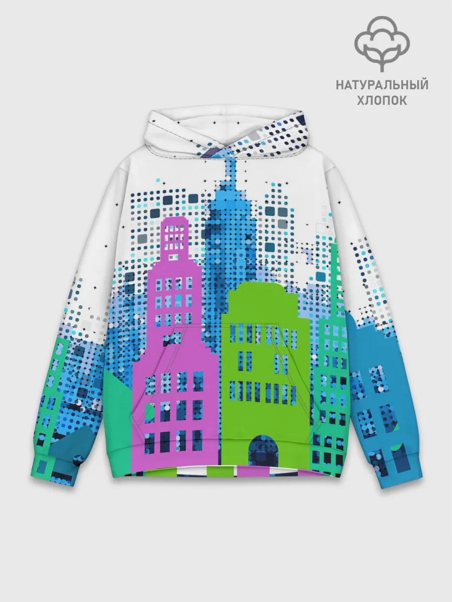 Худи мужской база хлопок / Город