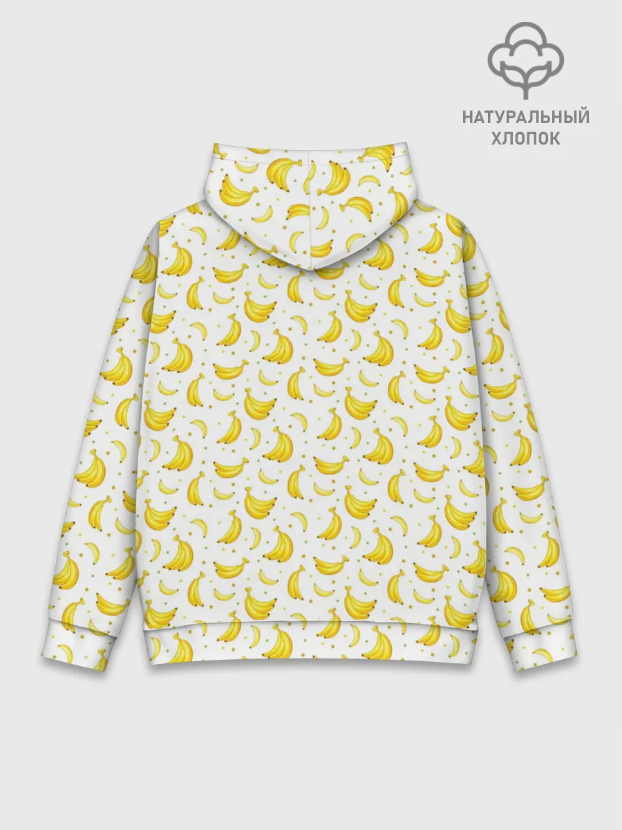 Худи мужской база хлопок / Банановый рай