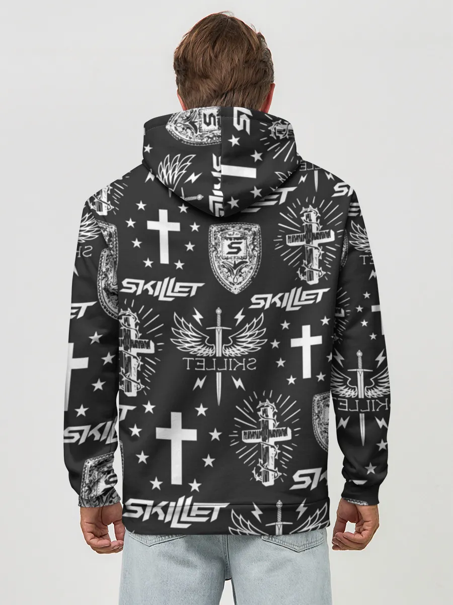 Худи мужской база хлопок / SKILLET