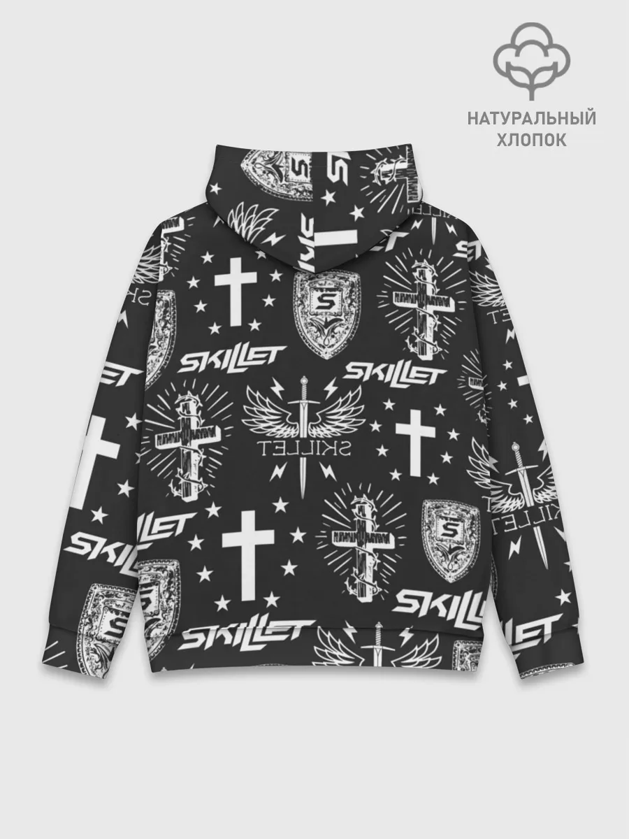 Худи мужской база хлопок / SKILLET