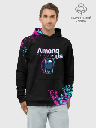 Худи мужской база хлопок / Among Us