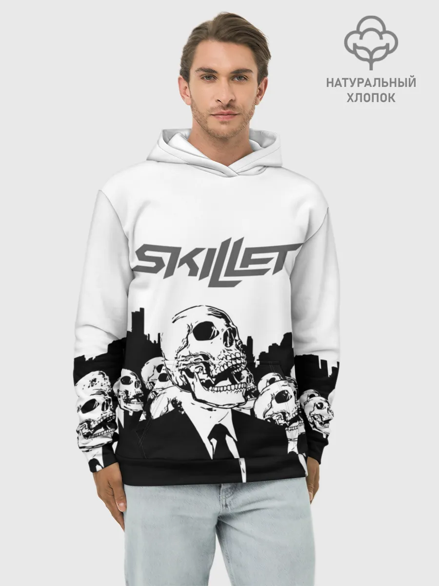 Худи мужской база хлопок / SKILLET