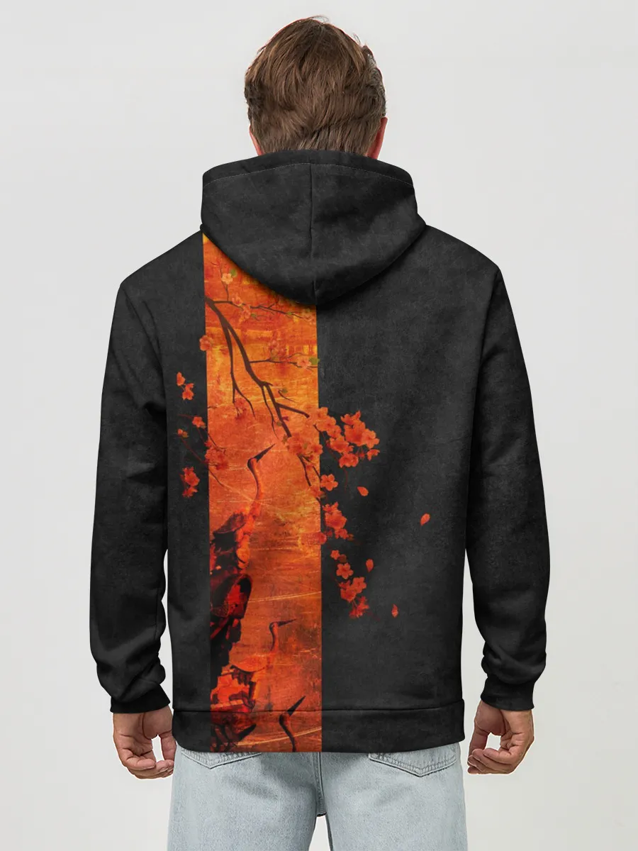 Худи мужской база хлопок / ЦАПЛЯ