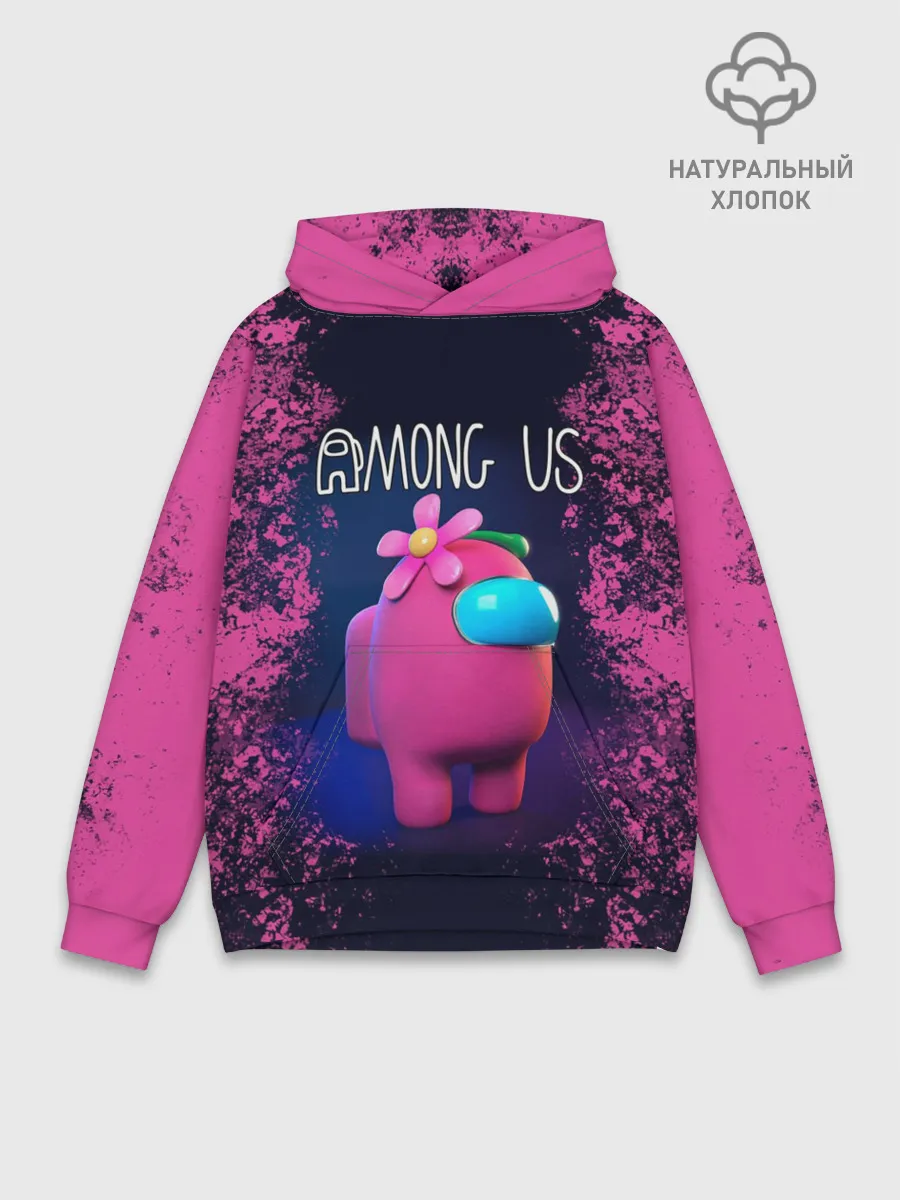 Худи мужской база хлопок / AMONG US