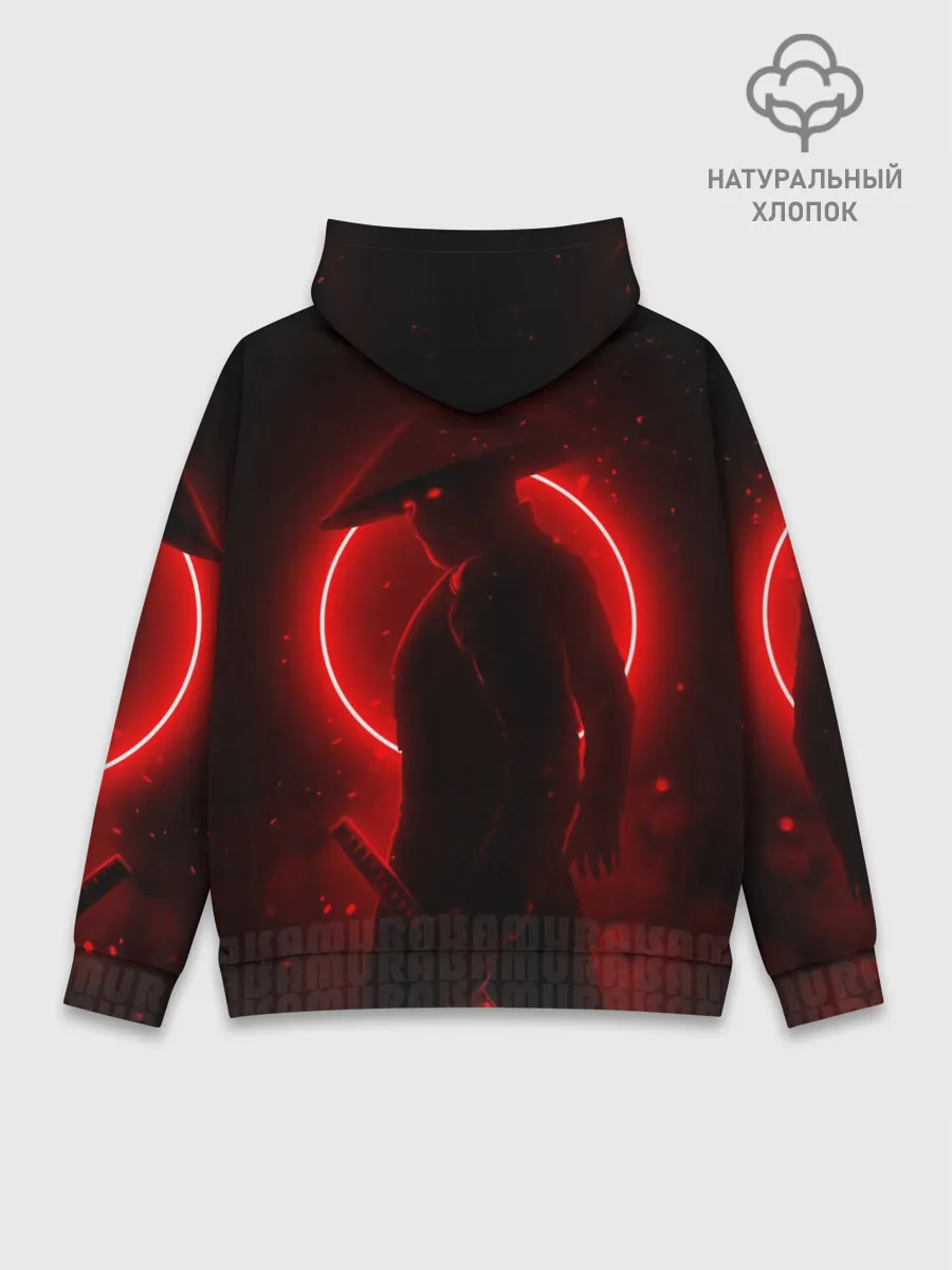 Худи мужской база хлопок / SAMURAI