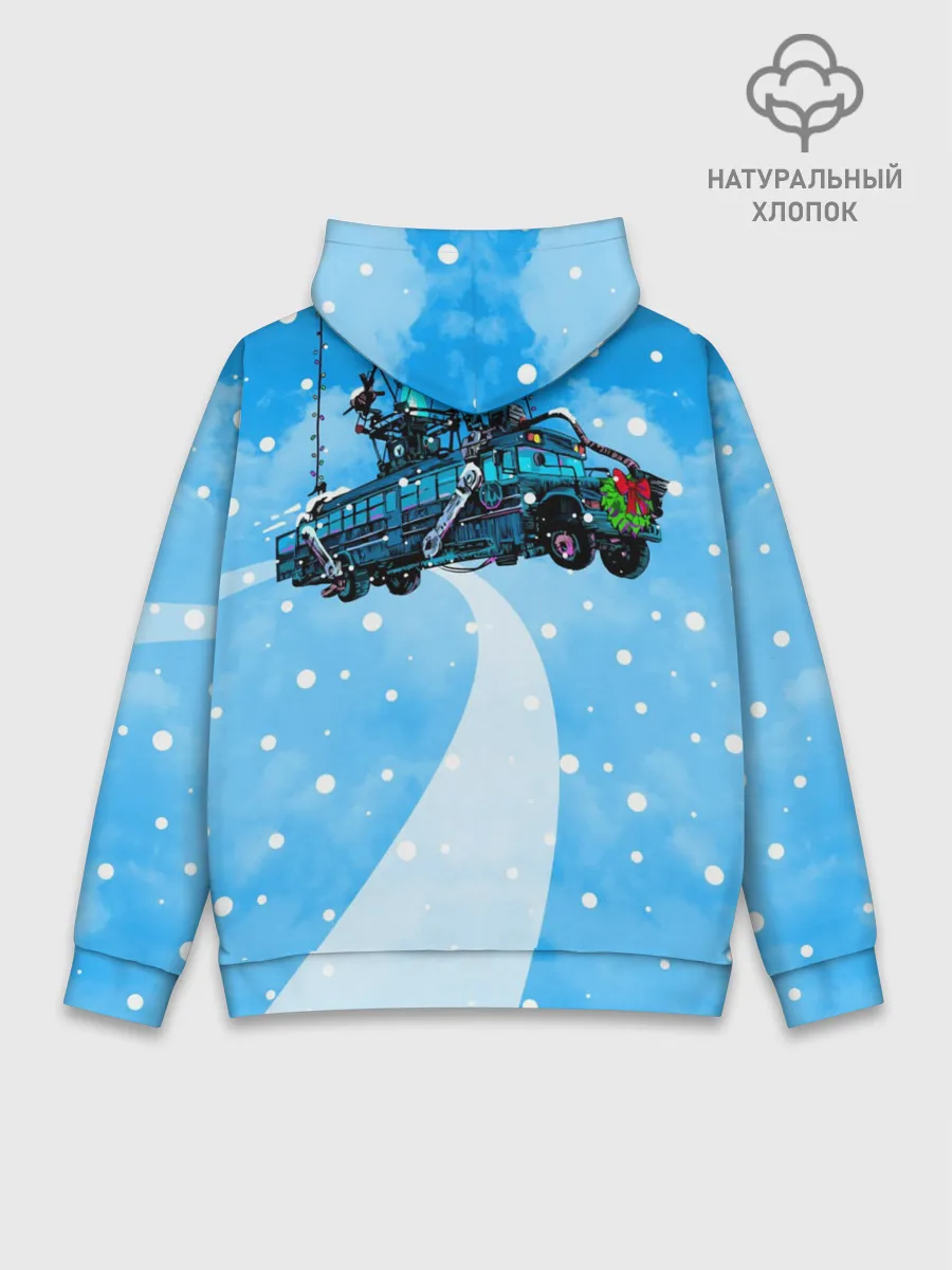 Худи мужской база хлопок / Пряничный человек