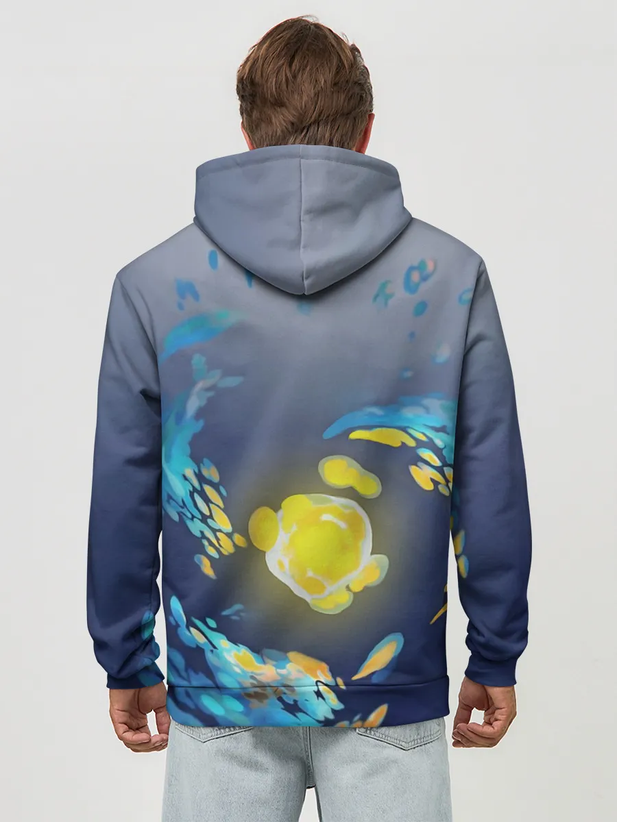 Худи мужской база хлопок / Баам