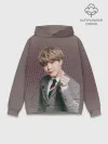 Худи мужской база хлопок / BTS. Jimin