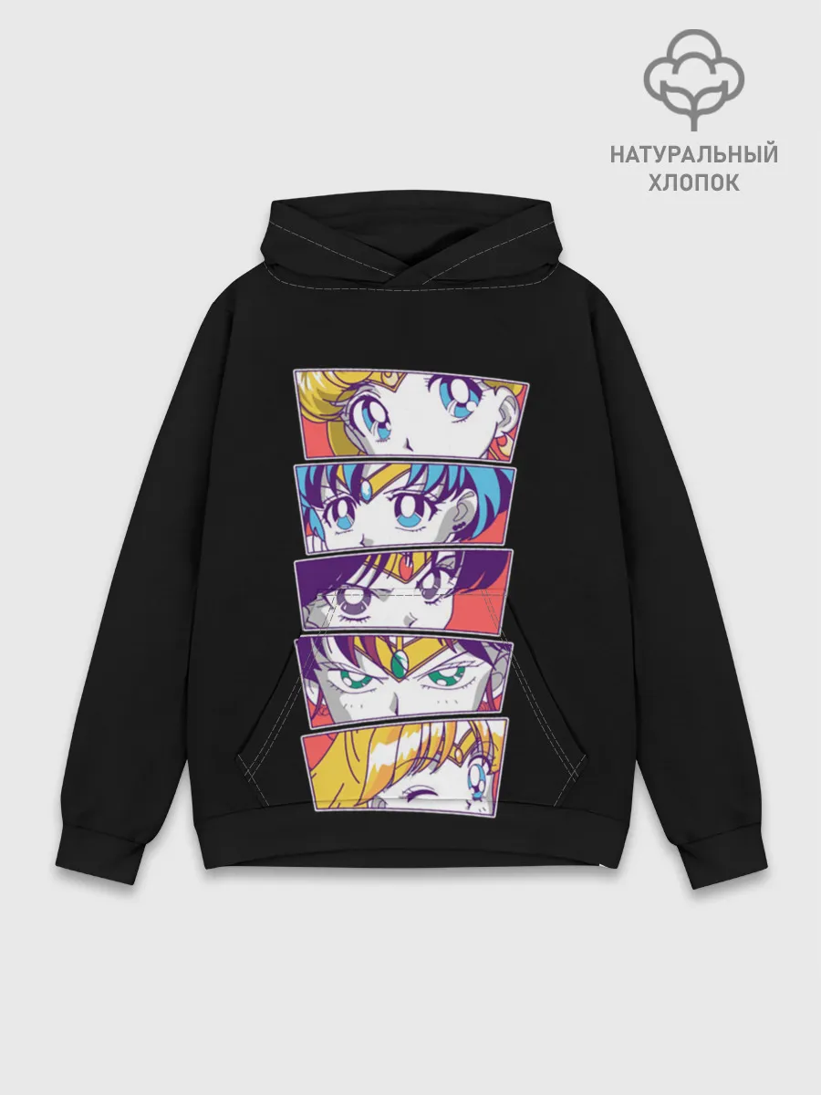 Худи мужской база хлопок / SAILOR SCOUTS