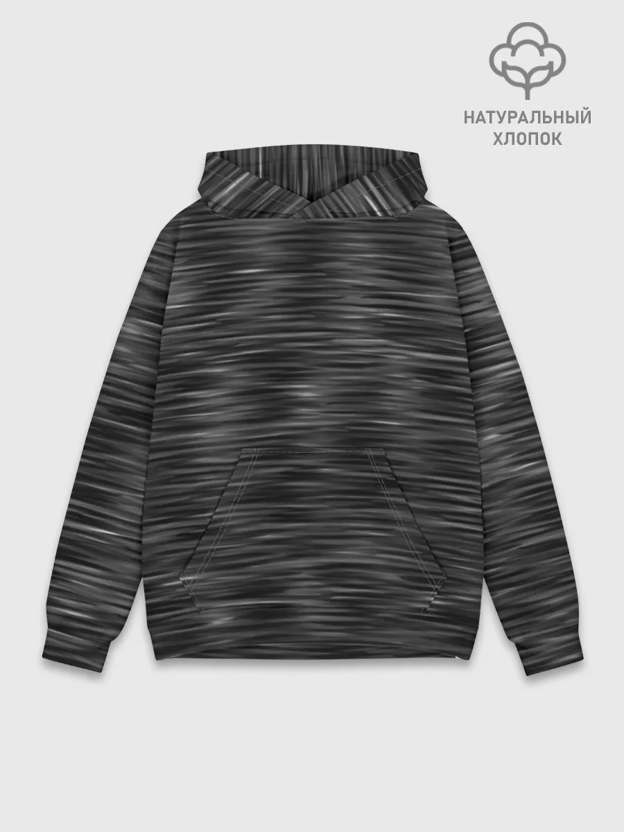 Худи мужской база хлопок / Цвет асфальт