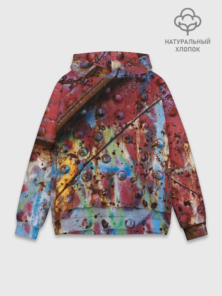 Худи мужской база хлопок / Rust 2022 vanguard