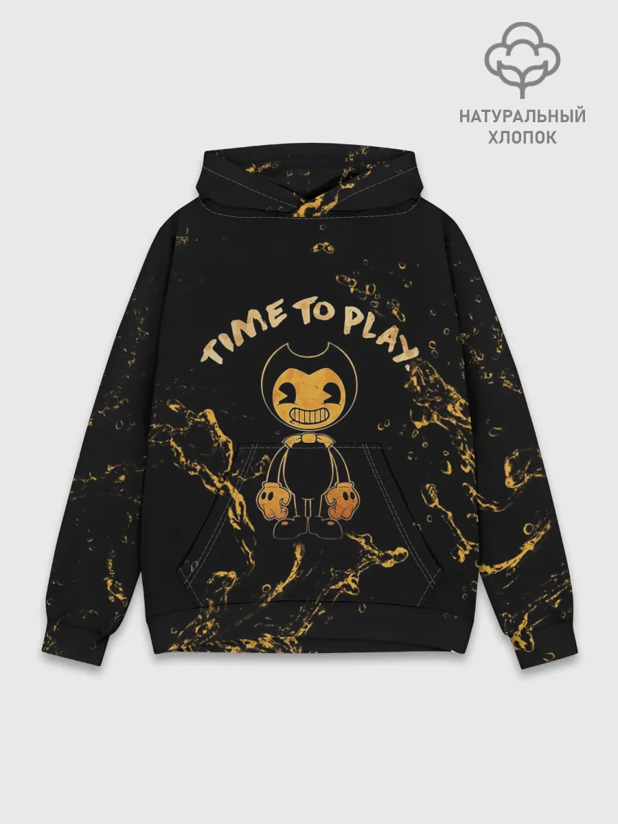 Худи мужской база хлопок / Bendy And The Ink Machine