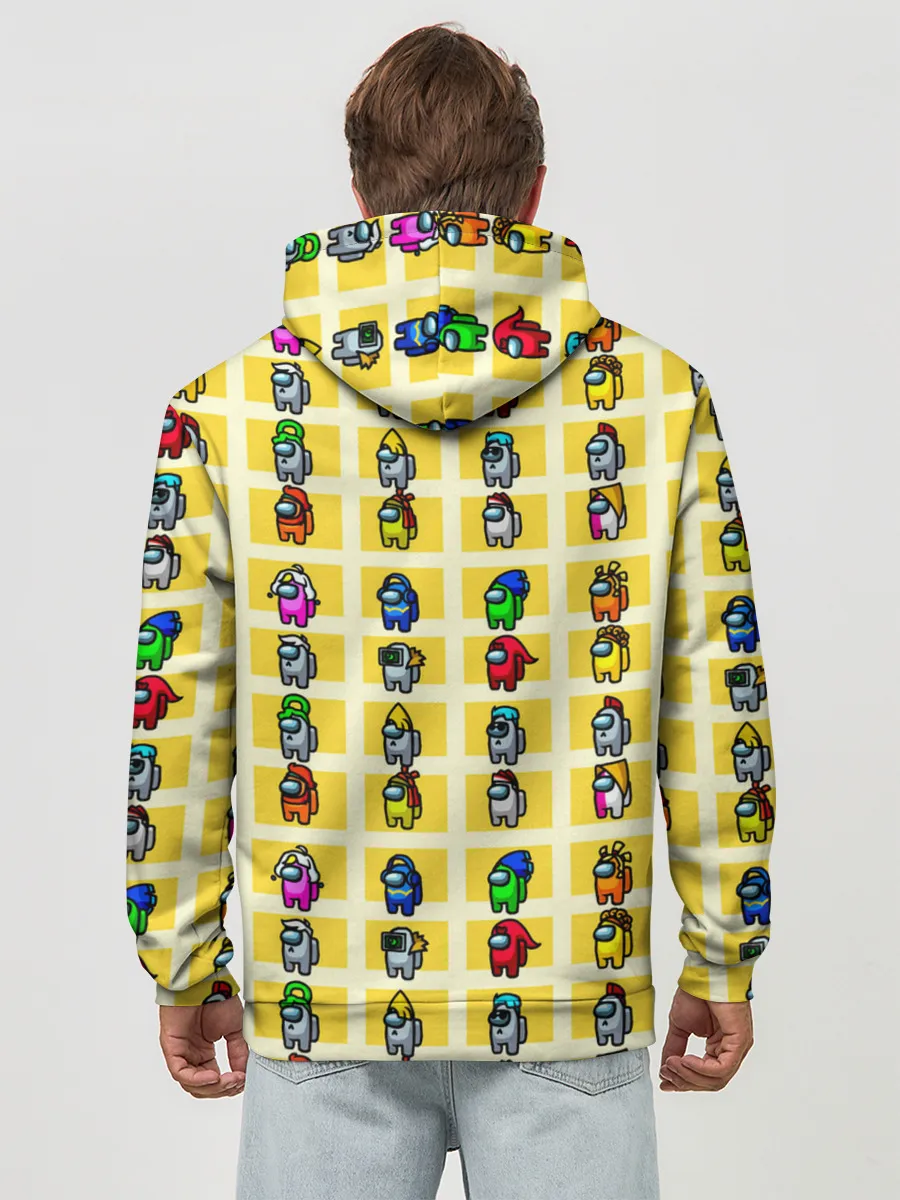 Худи мужской база хлопок / Among Us