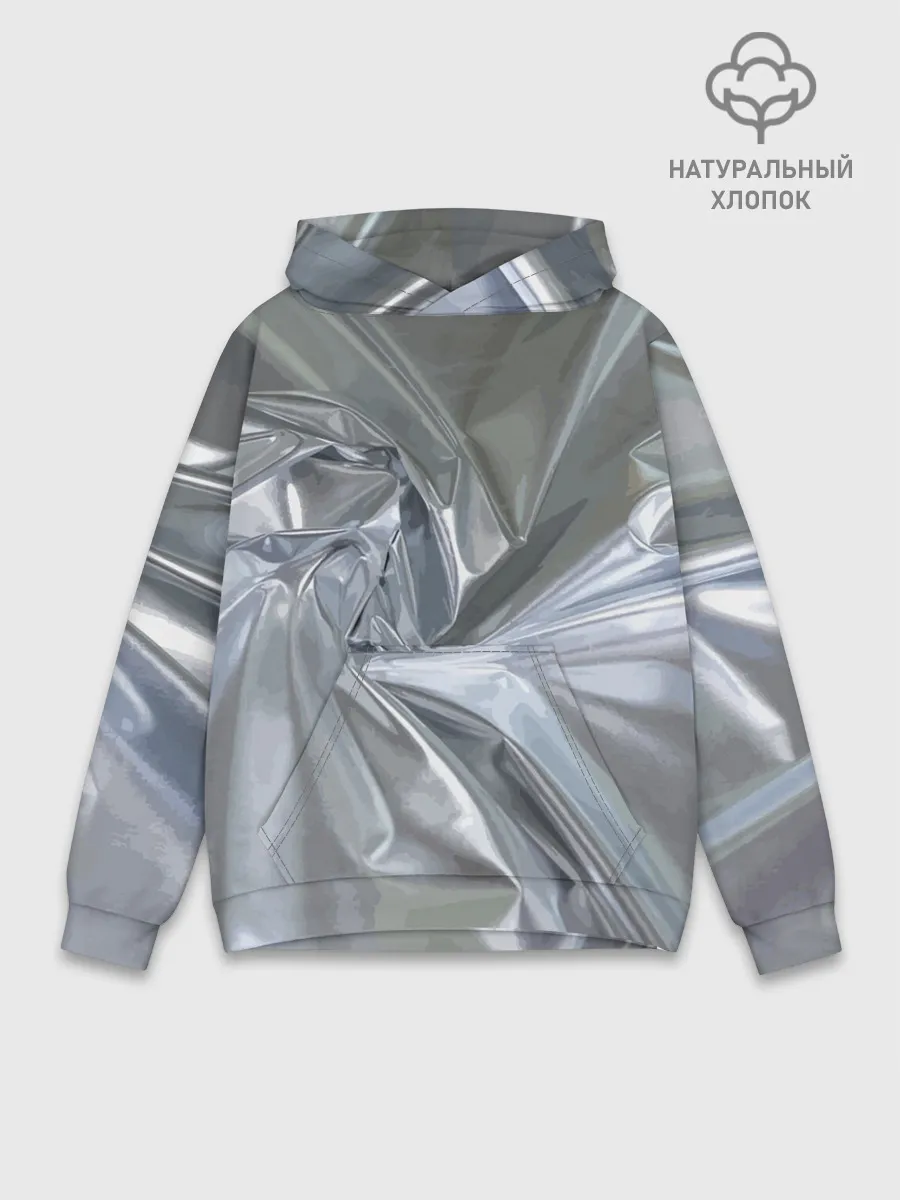 Худи мужской база хлопок / Чарующая фольга