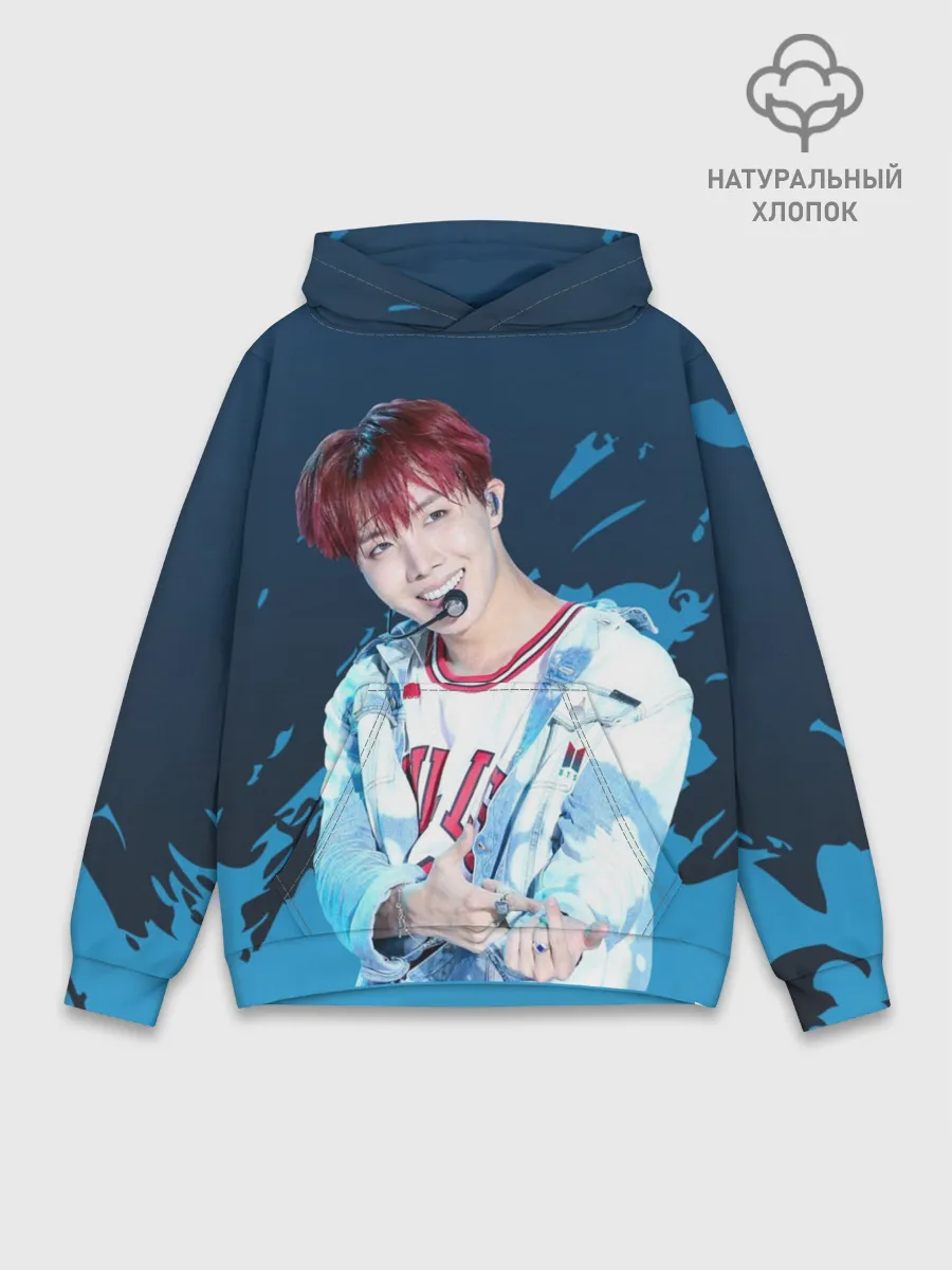 Худи мужской база хлопок / BTS