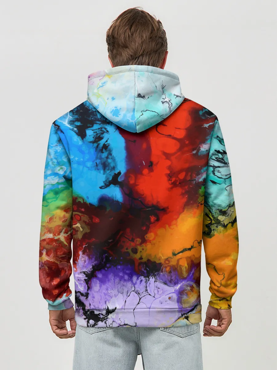 Худи мужской база хлопок / Импрессия 2022 vanguard