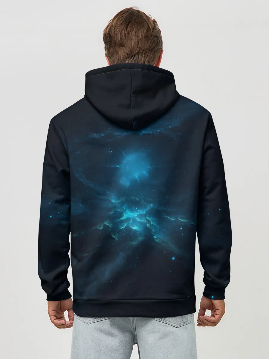 Худи мужской база хлопок / Among Us | Cosmonauts