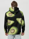 Худи мужской база хлопок / Авокадо