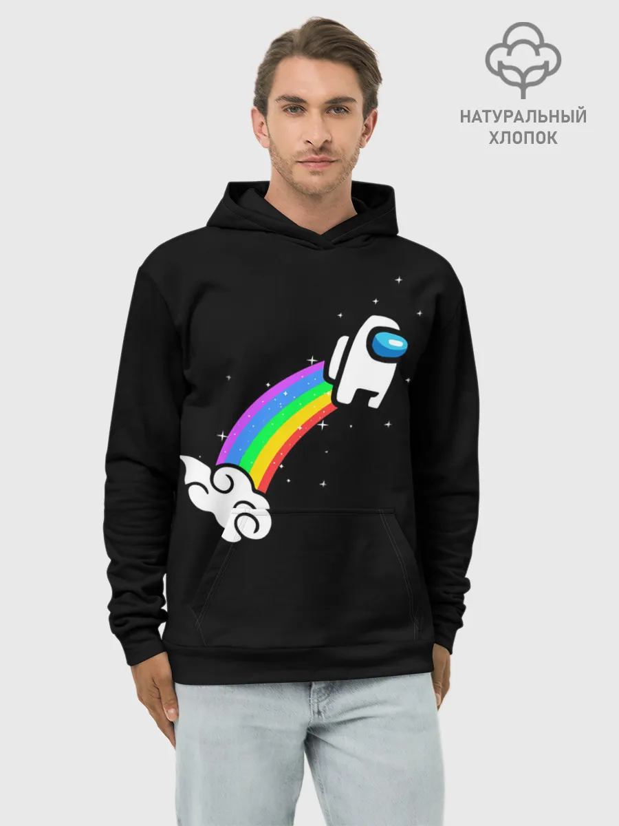 Худи мужской база хлопок / Among Us