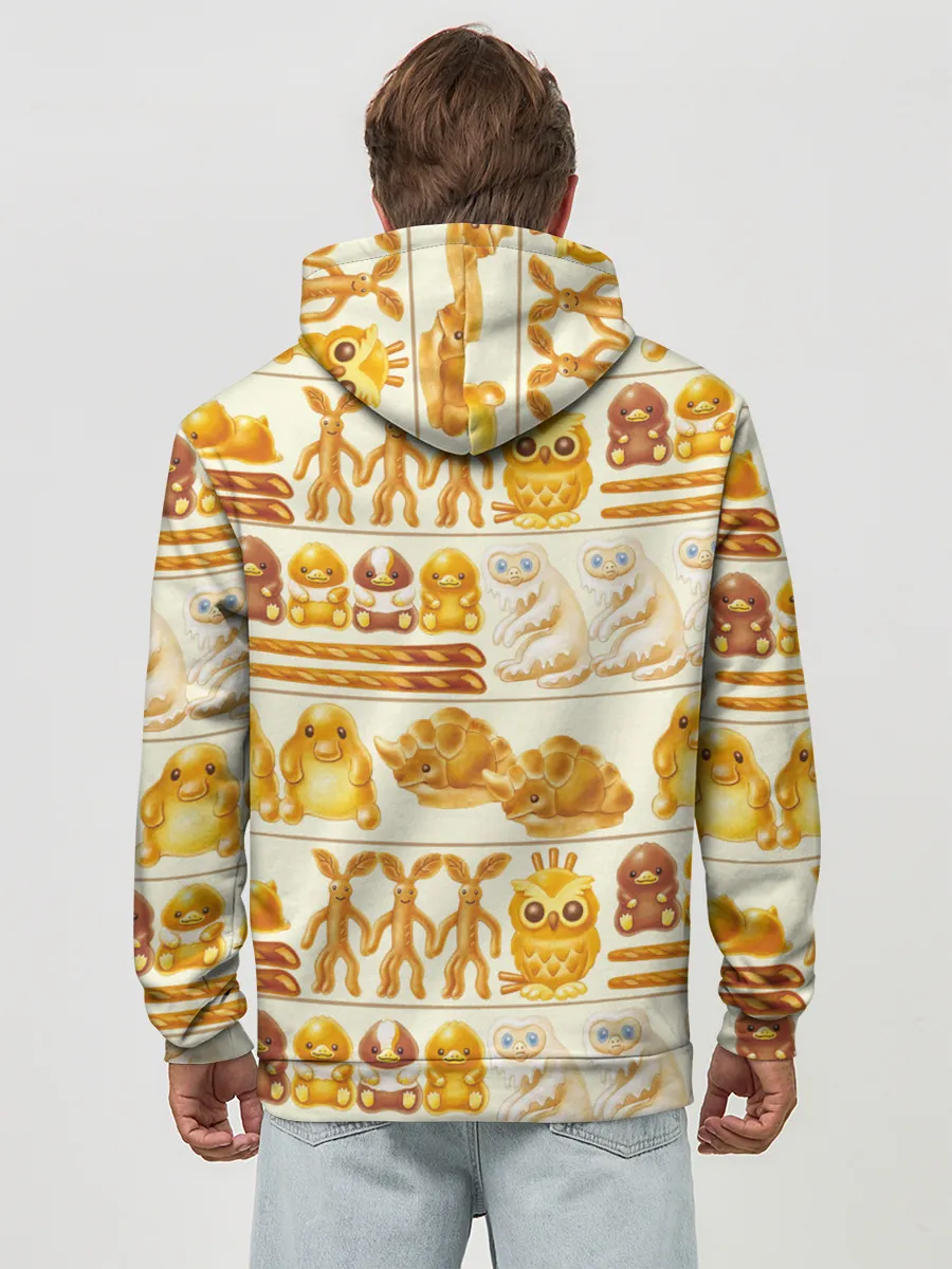 Худи мужской база хлопок / Newton Scamander in Bakery