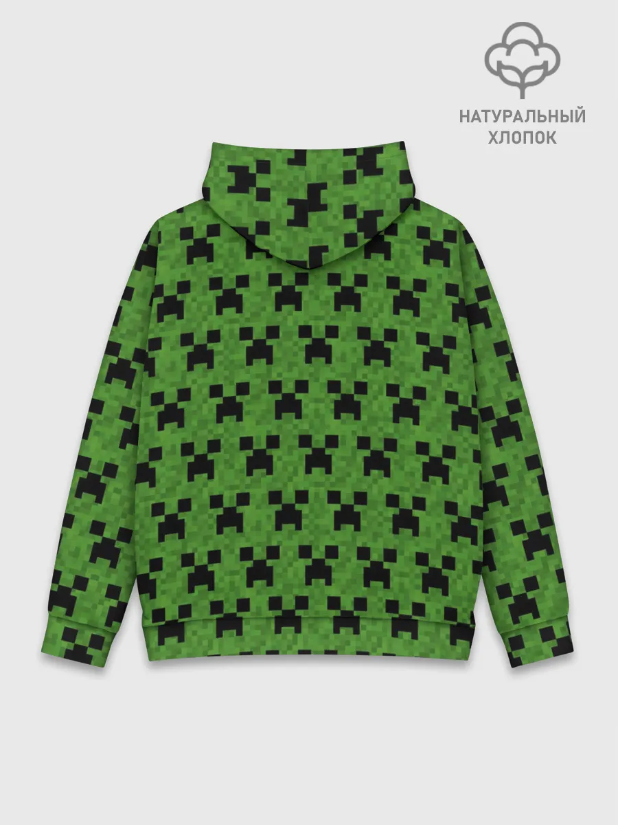 Худи мужской база хлопок / Minecraft