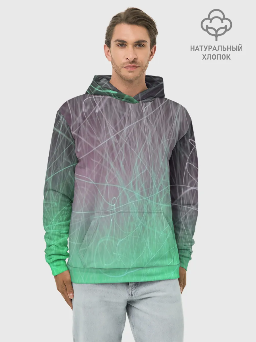 Худи мужской база хлопок / Текстура