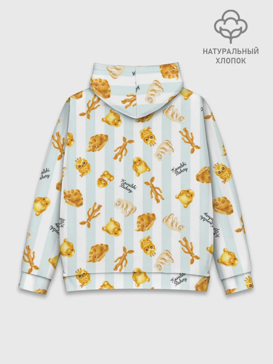 Худи мужской база хлопок / Baked Goods Pattern
