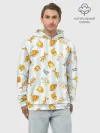 Худи мужской база хлопок / Baked Goods Pattern