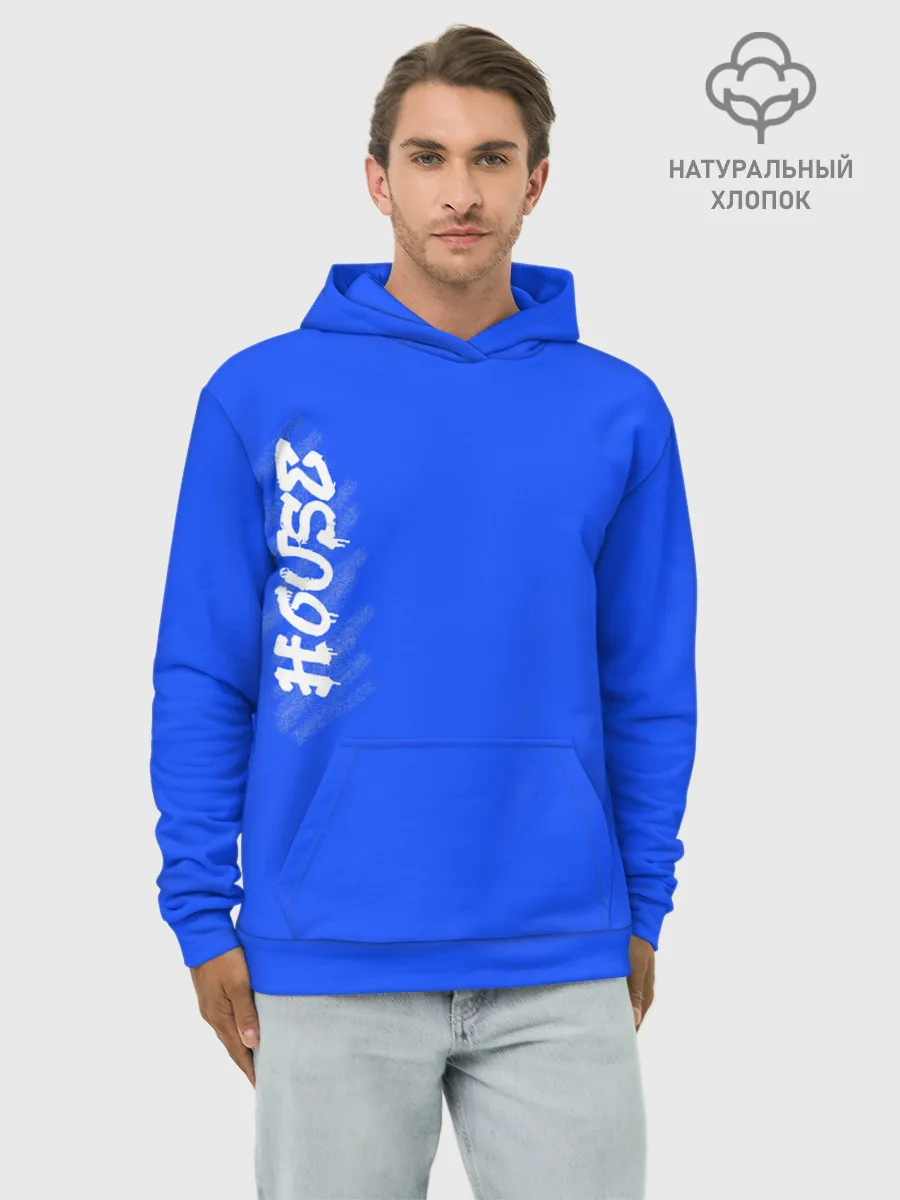 Худи мужской база хлопок / House Dance