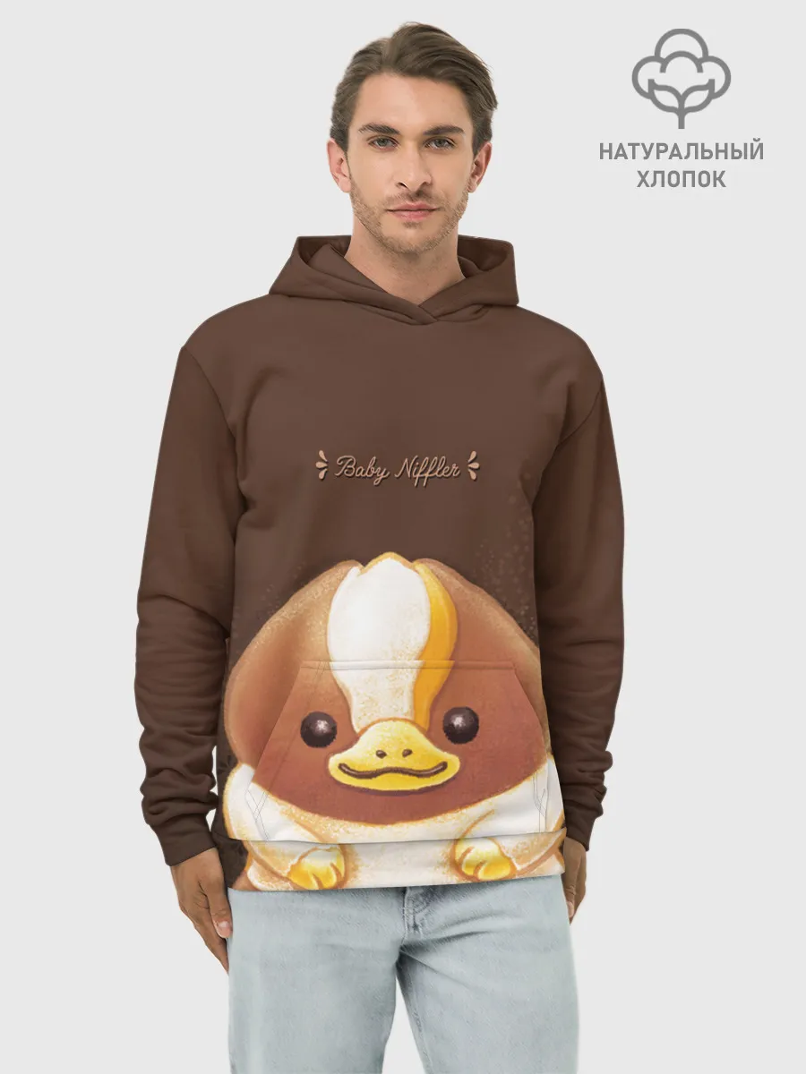 Худи мужской база хлопок / Baby Chocolate Niffler