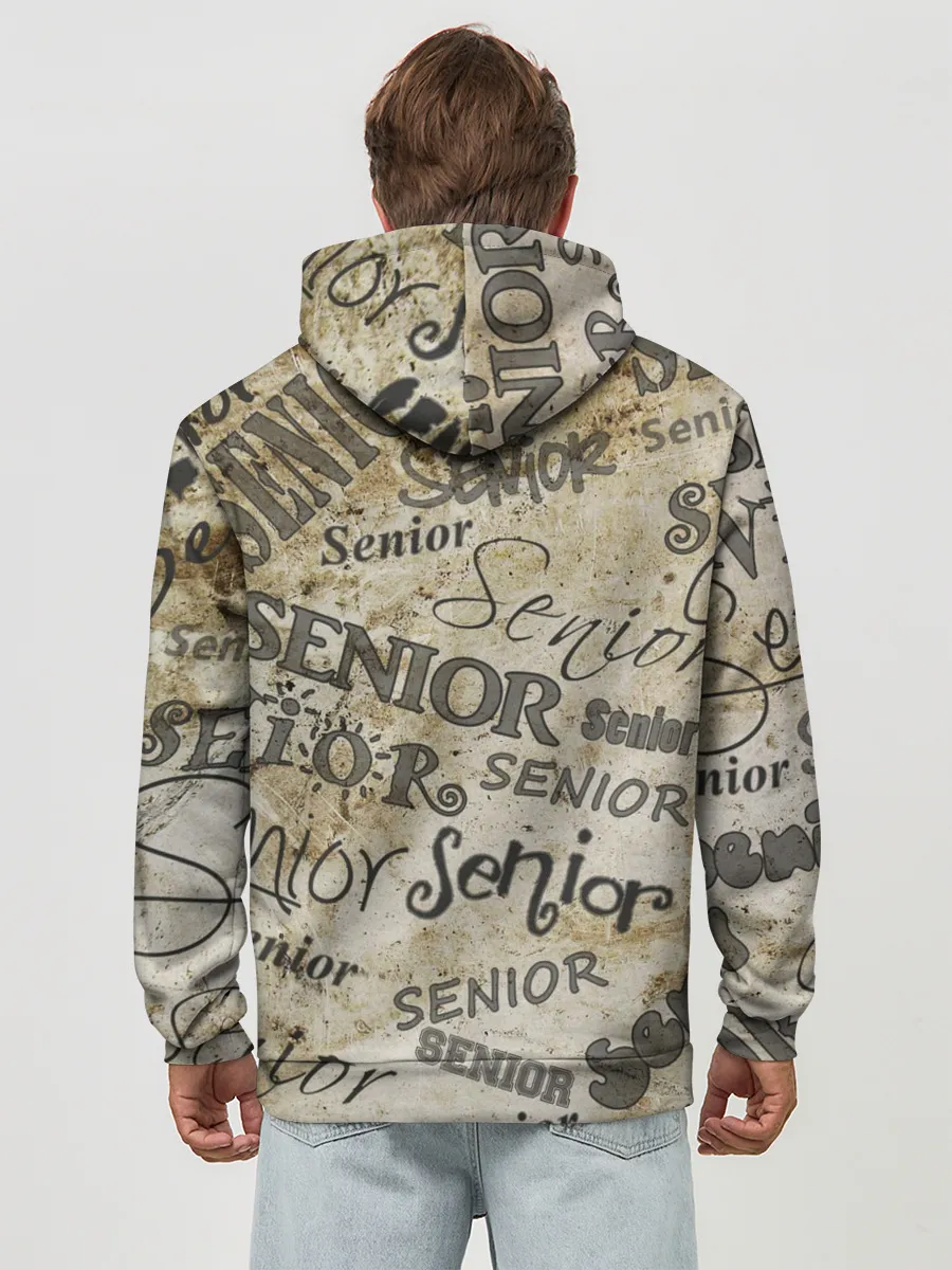 Худи мужской база хлопок / Senior