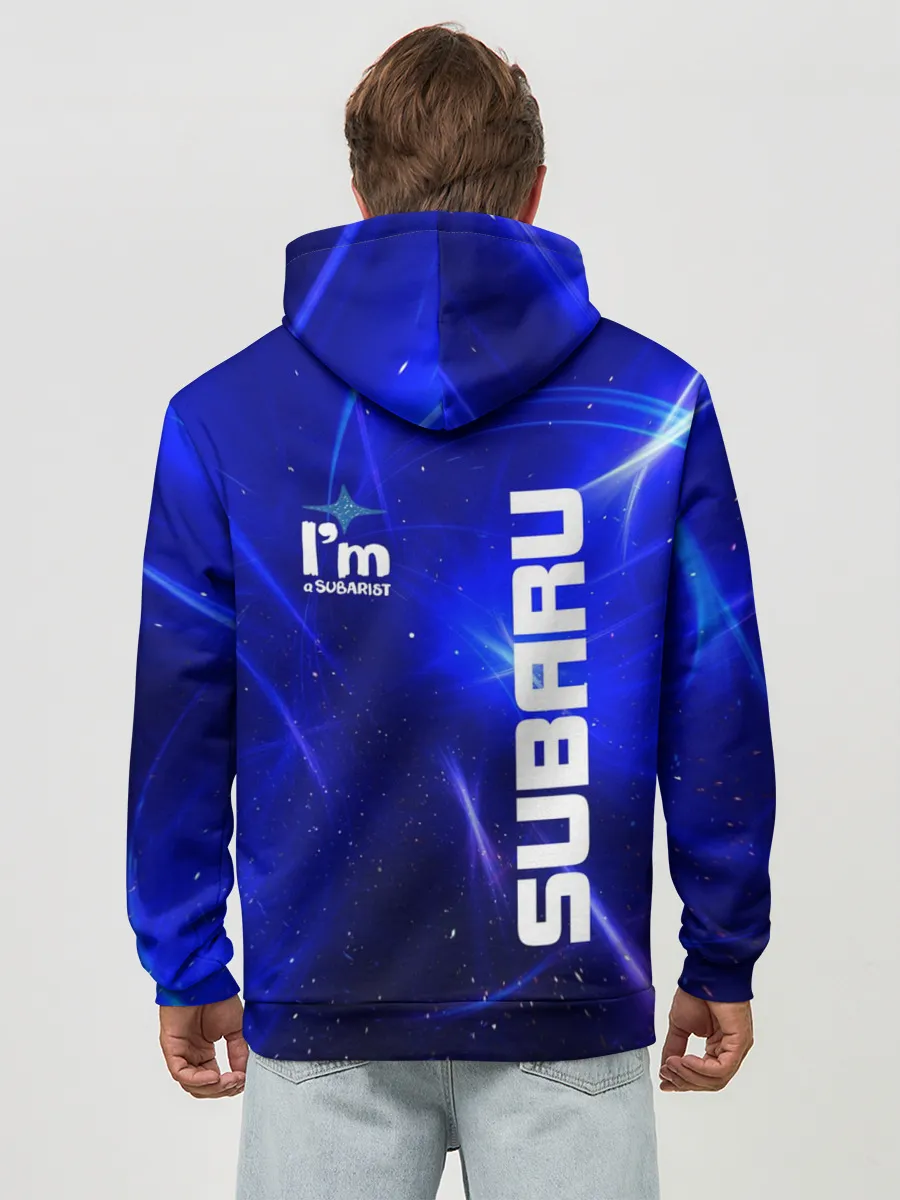 Худи мужской база хлопок / Субару