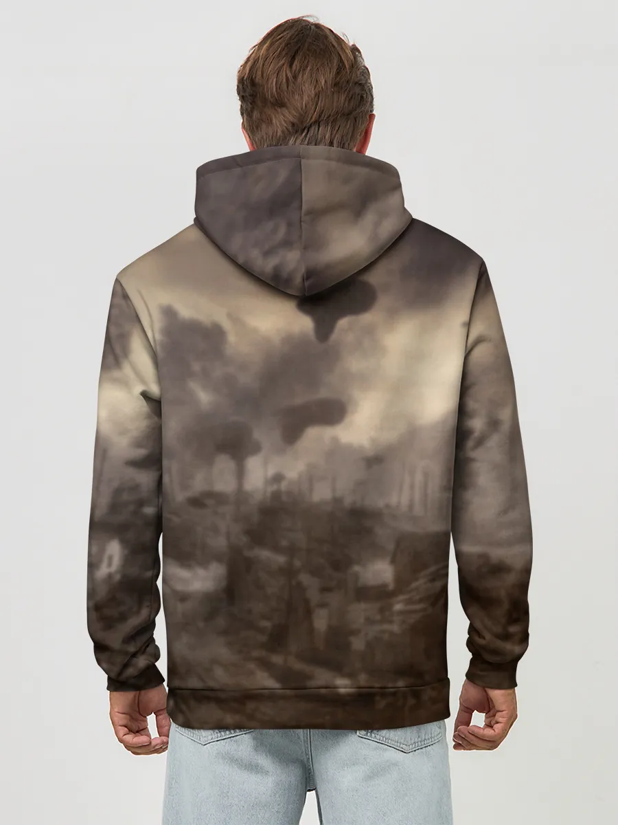 Худи мужской база хлопок / PUBG