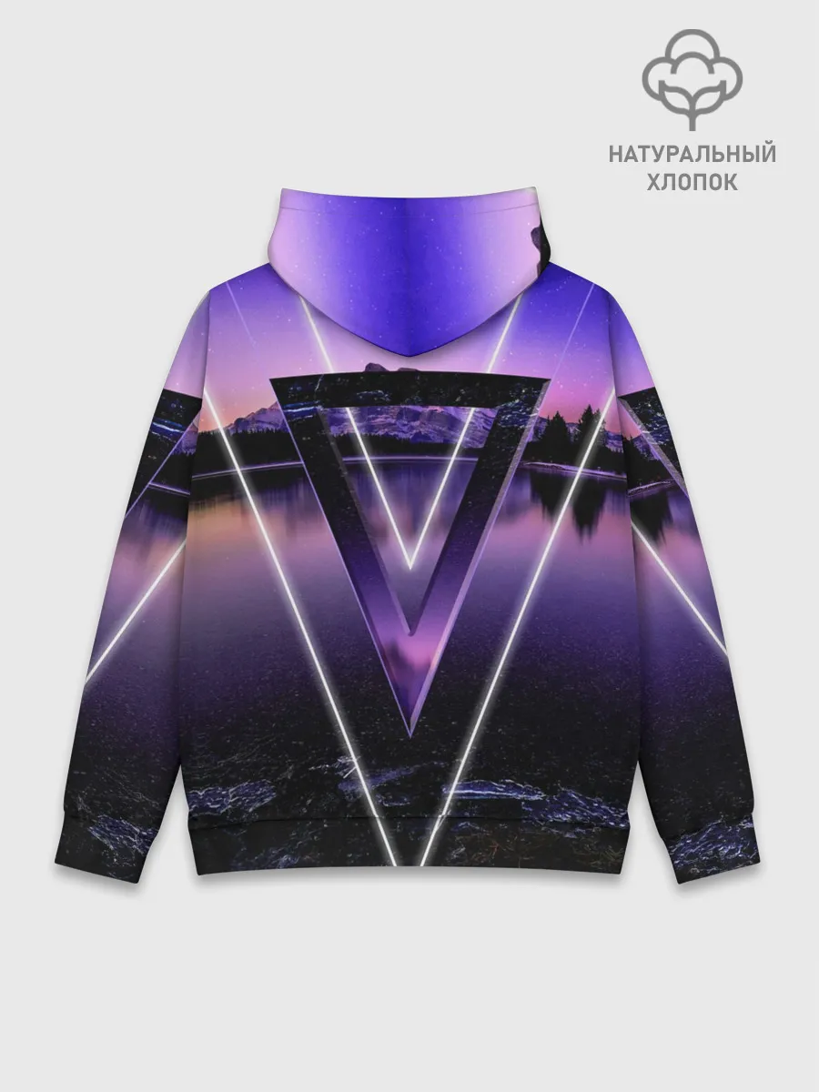 Худи мужской база хлопок / ОЗЕРО