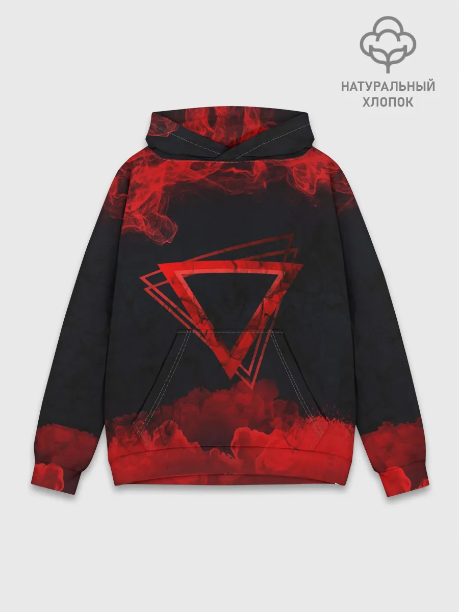 Худи мужской база хлопок / FIRE