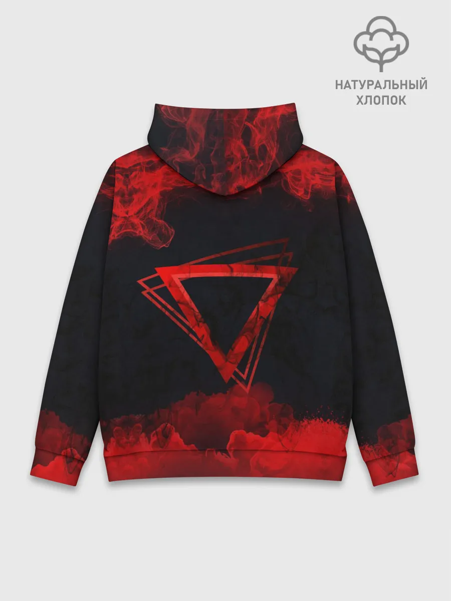 Худи мужской база хлопок / FIRE