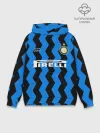 Худи мужской база хлопок / INTER домашняя 20/21