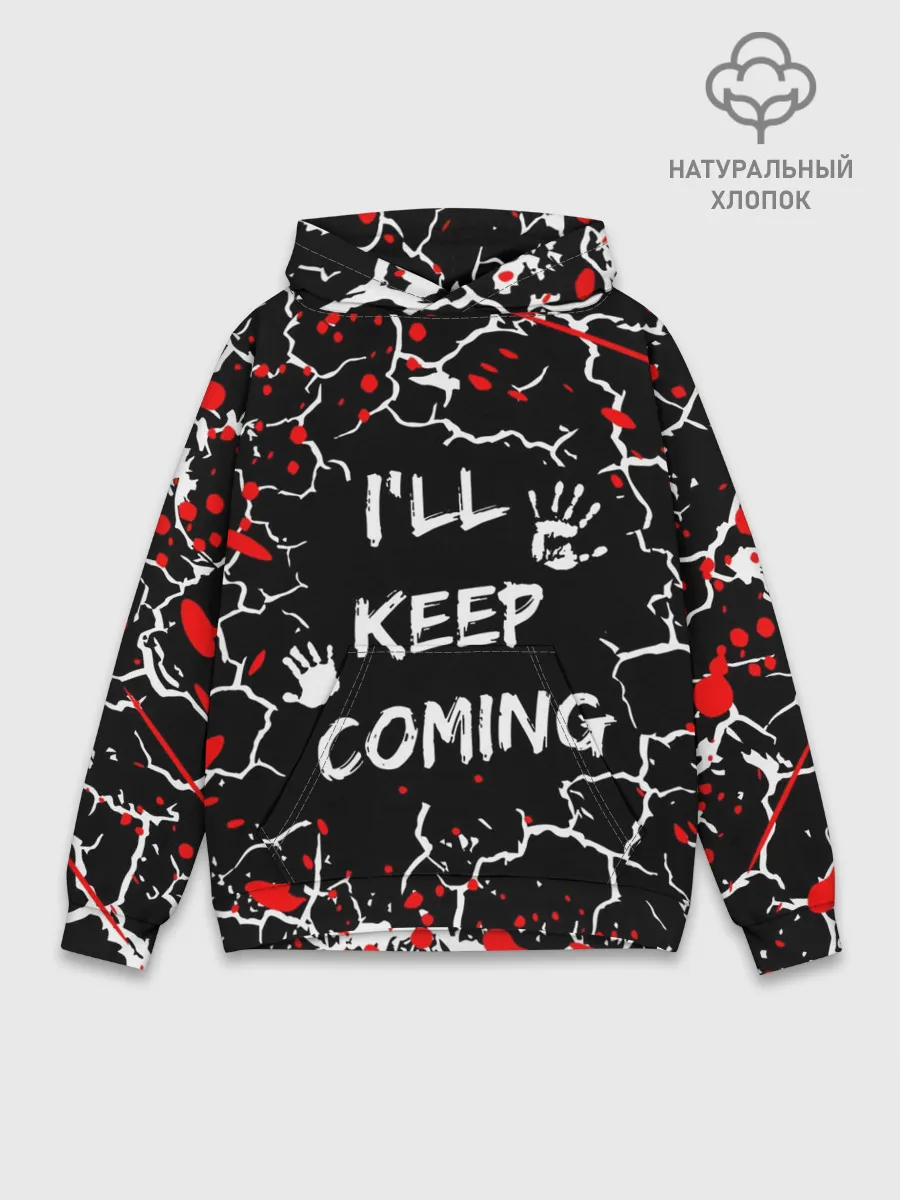 Худи мужской база хлопок / DEATH STRANDING