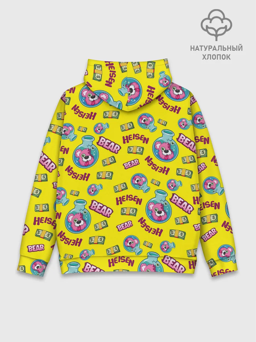Худи мужской база хлопок / Heisen Bear