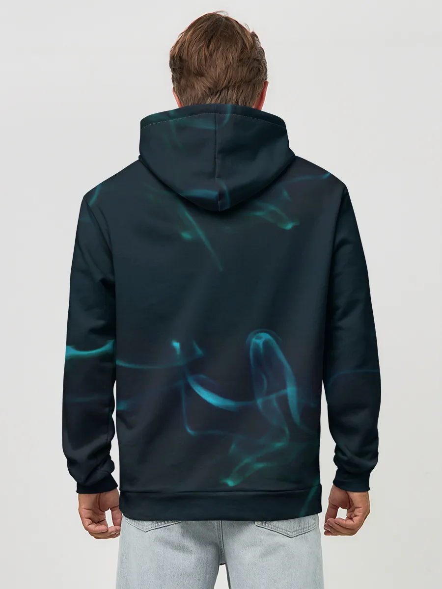 Худи мужской база хлопок / Уважай Химию