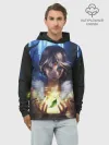 Худи мужской база хлопок / Принцесса Мононоке